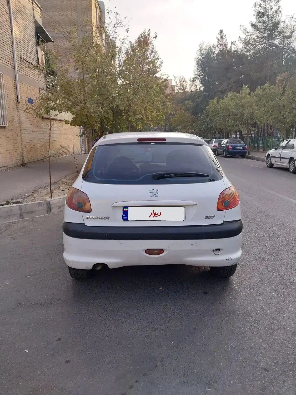 پژو ۲۰۶ تیپ ۲|خودرو سواری و وانت|ری, جوانمرد قصاب|دیوار