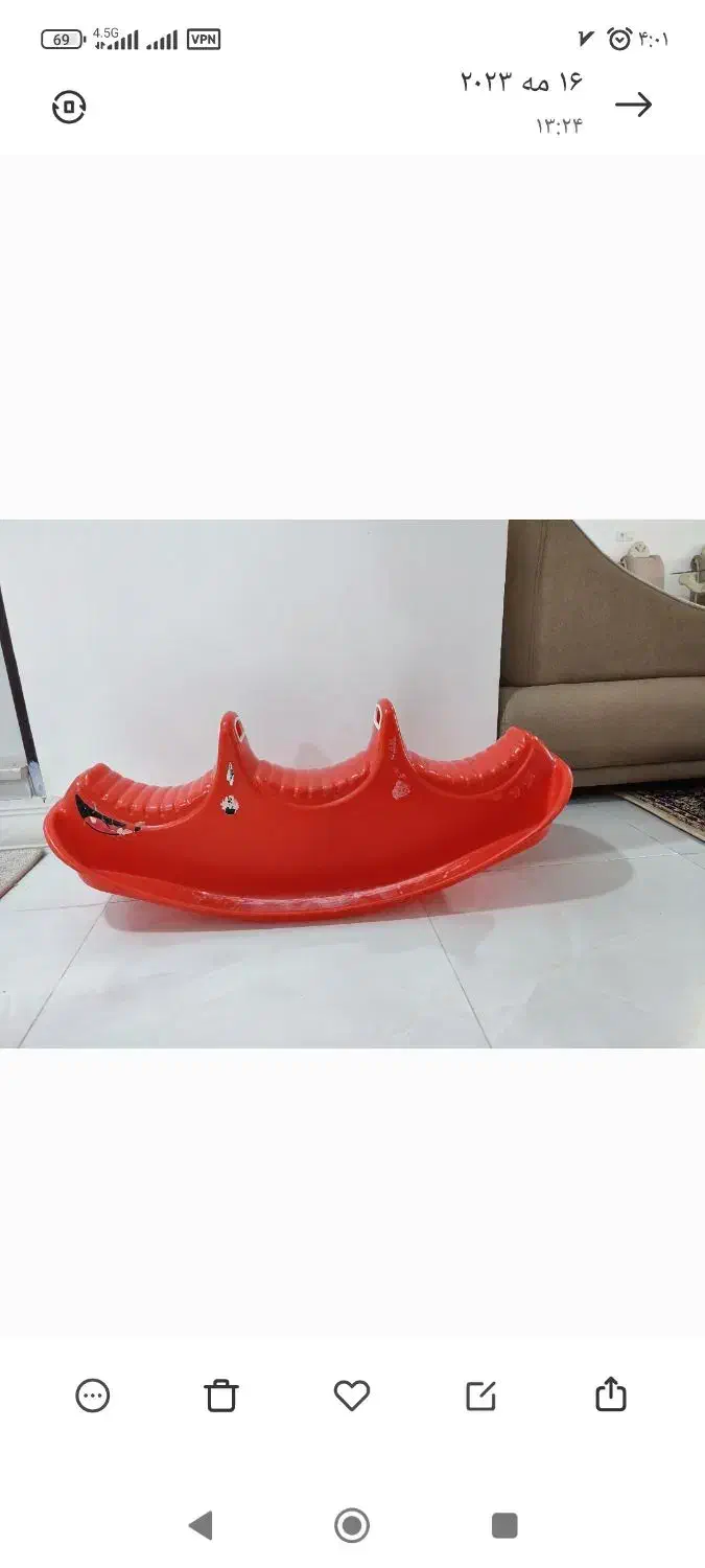 الاکلنگ مناسب تا ۵ سال|اسباببازی|تاکستان, |دیوار