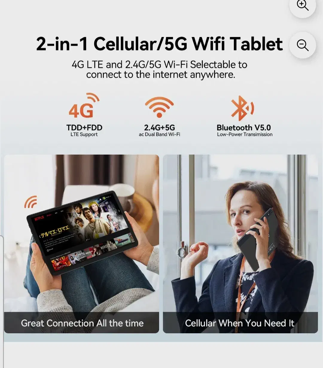 تبلت انروید Zonko Android Tablet 10 inches|تبلت|تهران, تجریش|دیوار