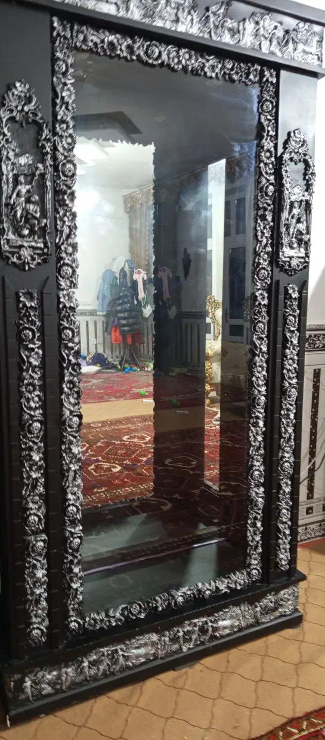 بوفه چوبی|بوفه، ویترین، کنسول|آذرشهر, |دیوار