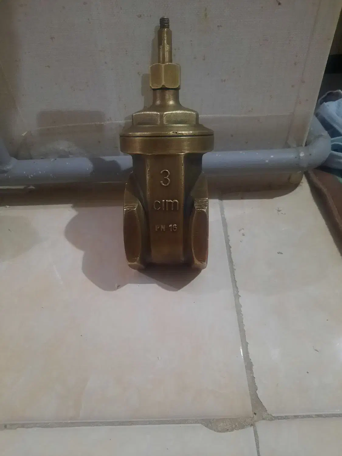 شیرفلکه برنجی دندی سیم ایتالیا اصلی ۵ اینچ|ماشین‌آلات صنعتی|پاکدشت, شهرک امام رضا|دیوار