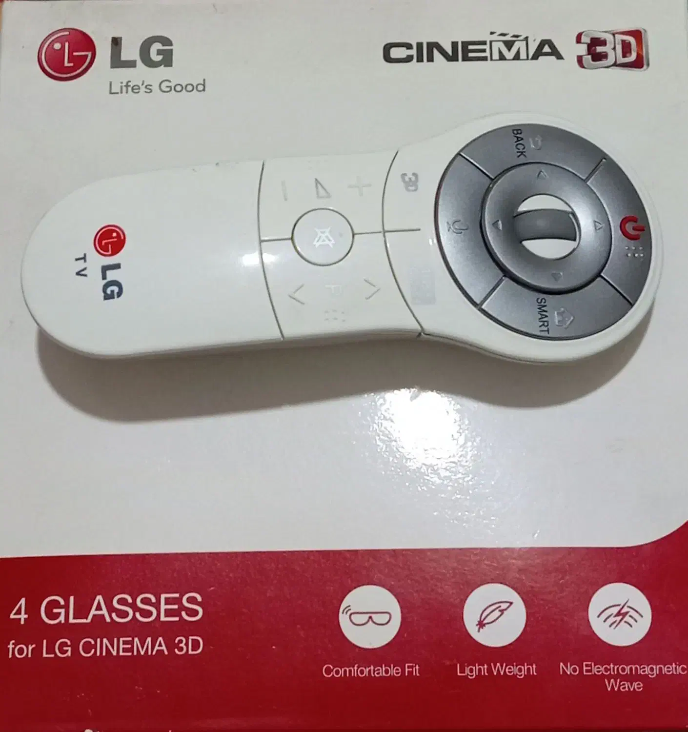 چهارعدد عینک سه بعدی ال جی وکنترل الجی|تلویزیون و پروژکتور|شهریار, اسدآباد|دیوار