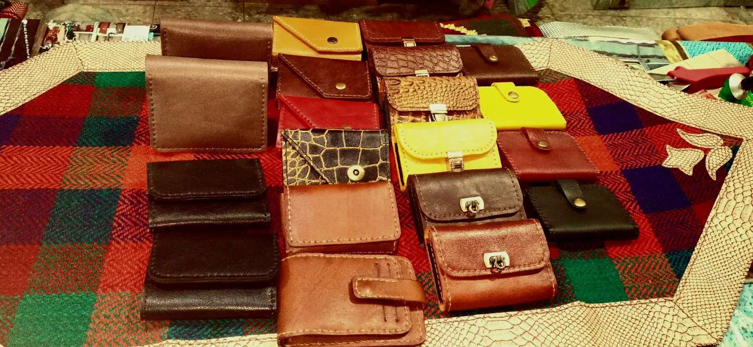 جاکارت دست دوز چرم گاوی|کیف، کفش، کمربند|خرم‌آباد, |دیوار