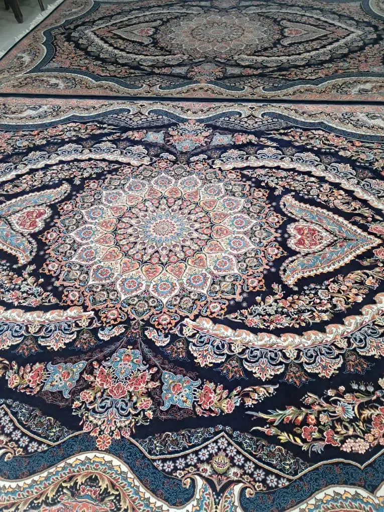 جفت 9 متری تراکم 2550 نخ اکریلیک|فرش|ورامین, خیر آباد|دیوار