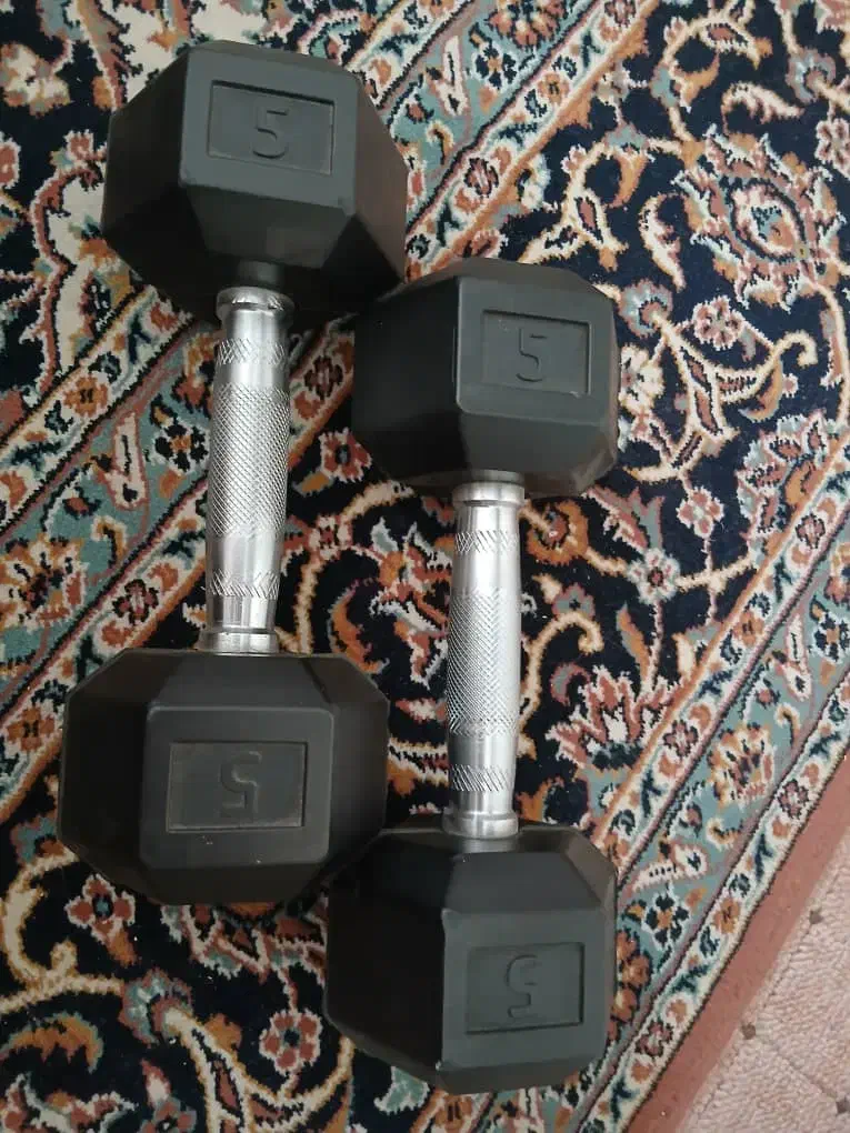 دمبل 5 کیلویی|تجهیزات ورزشی|تهران, سردارجنگل|دیوار