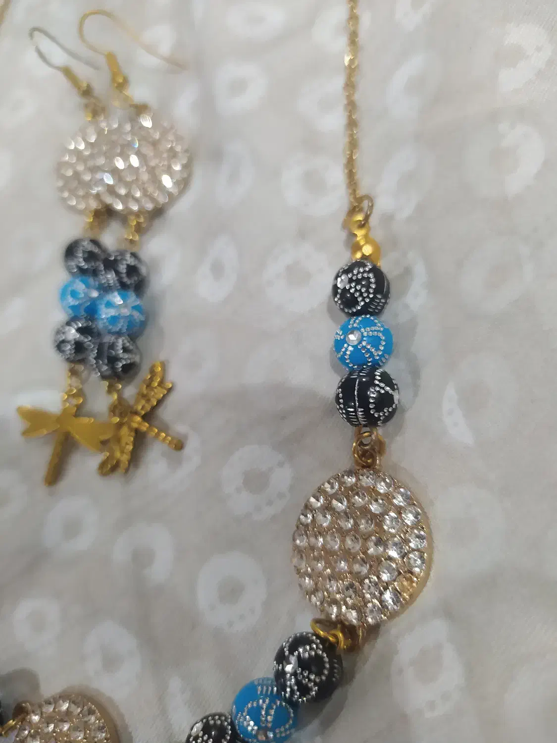 ست گردنبند و گوشواره|بدلیجات|بیرجند, |دیوار