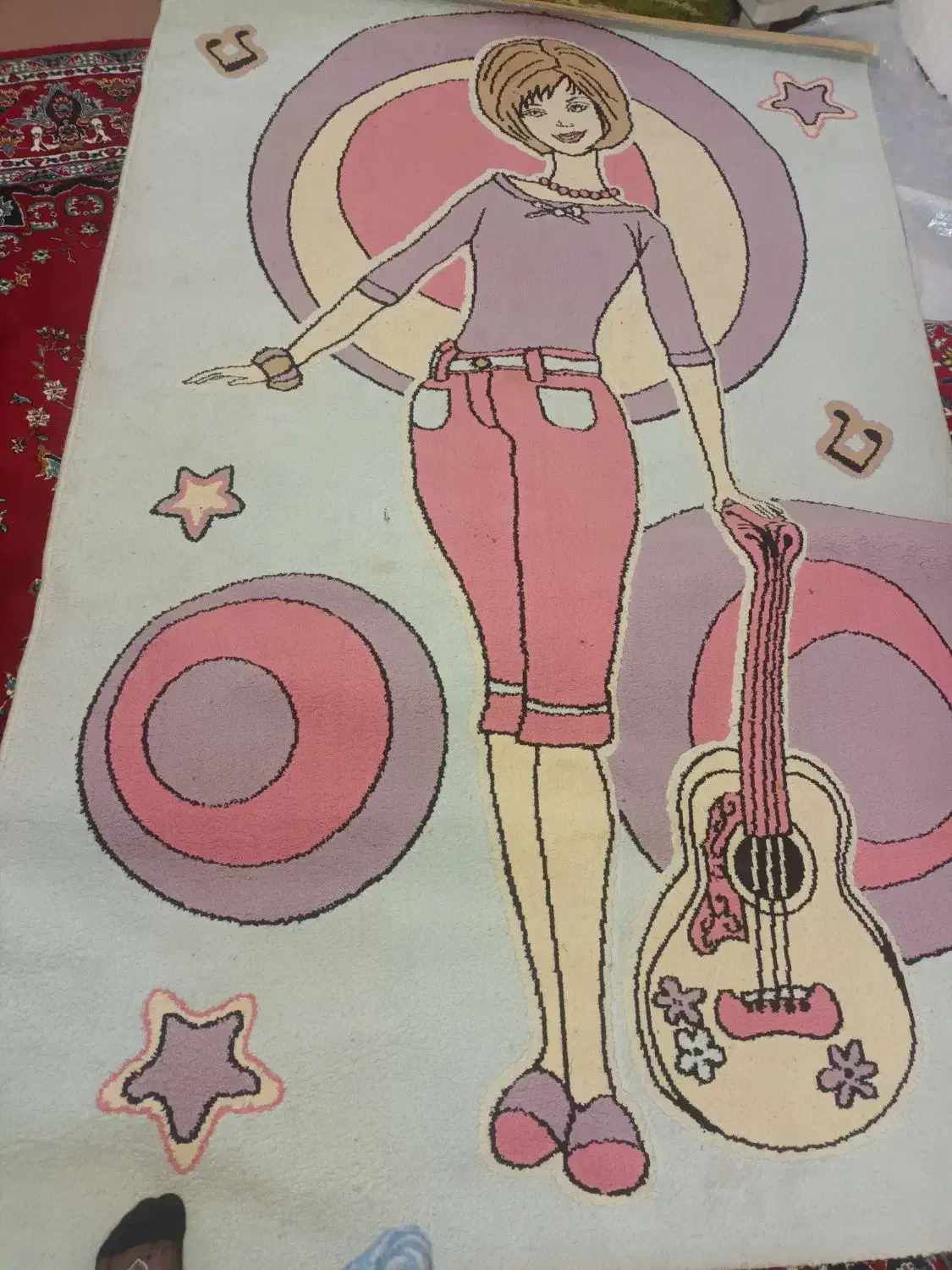 گلیم|گلیم، جاجیم، گبه|سنقر, |دیوار