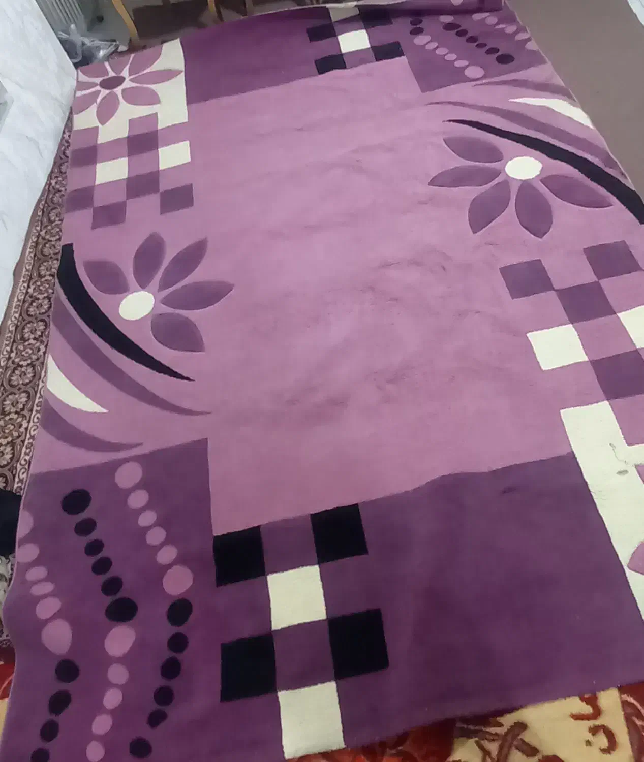 گلیم فرش ۹ متری|گلیم، جاجیم، گبه|کرمانشاه, |دیوار