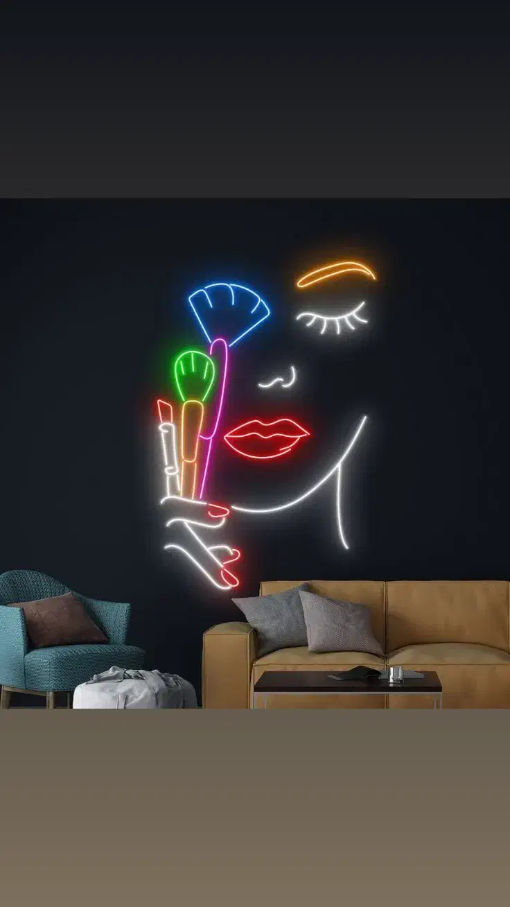 طراحی و ساخت انواع تابلو تبلیغاتی.ledچنلیوم.نئون|خدمات پیشه و مهارت|کاشان, مشکات|دیوار