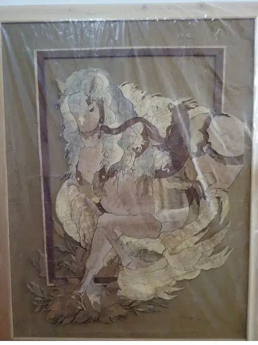 تابلو معرق لیلی و مجنون|تابلو، نقاشی، عکس|بیرجند, |دیوار