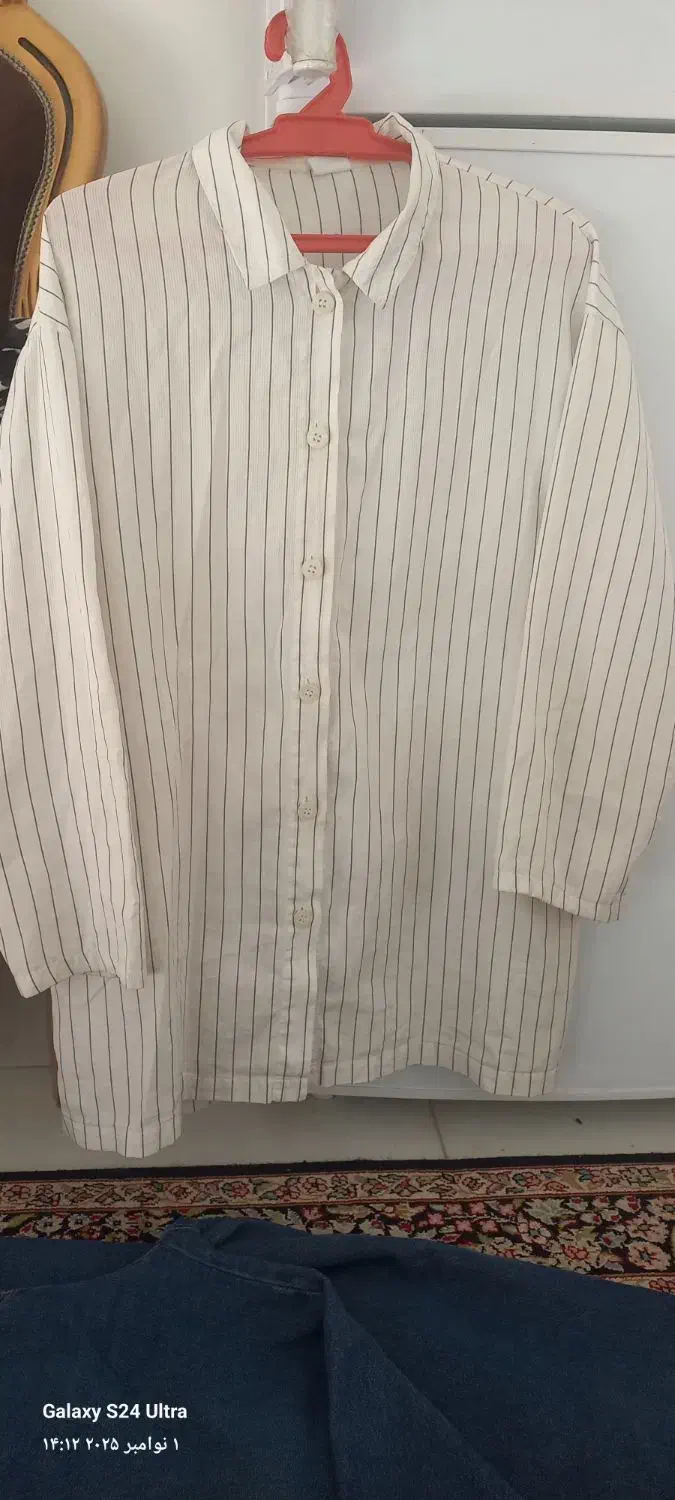 شلوارلی آبی ومشکی وشومیزخارجی پالتو بافت|لباس|مشهد, خرمشهر|دیوار