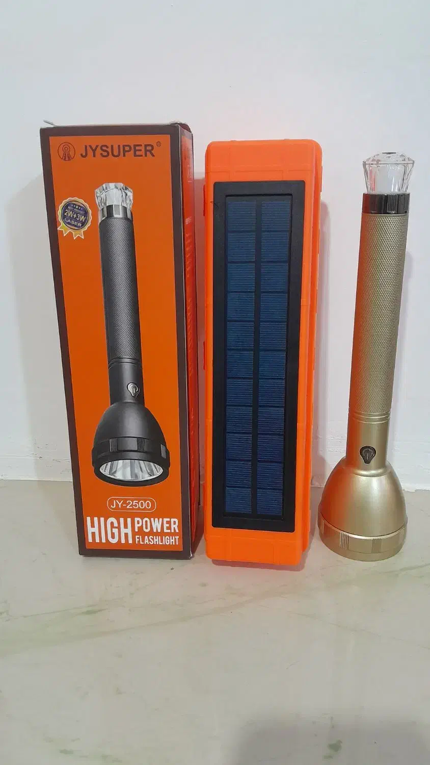 چراغ قوه شارژی خورشیدی|کوهنوردی و کمپینگ|لردگان, |دیوار