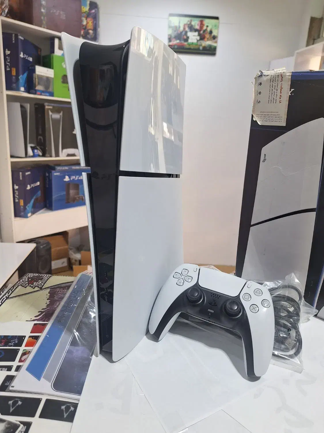 ps5 slim digital 2016 اروپا نو فاکتور رسمی|کنسول، بازی ویدئویی و آنلاین|بومهن, |دیوار
