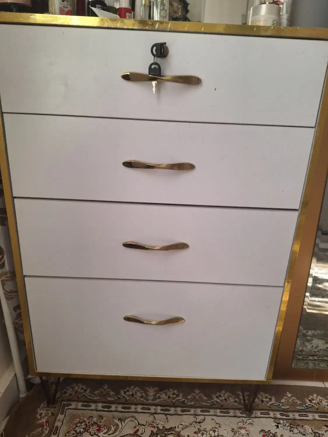 دراور و اینه قدی|جاکفشی، کمد، دراور|قزوین, |دیوار