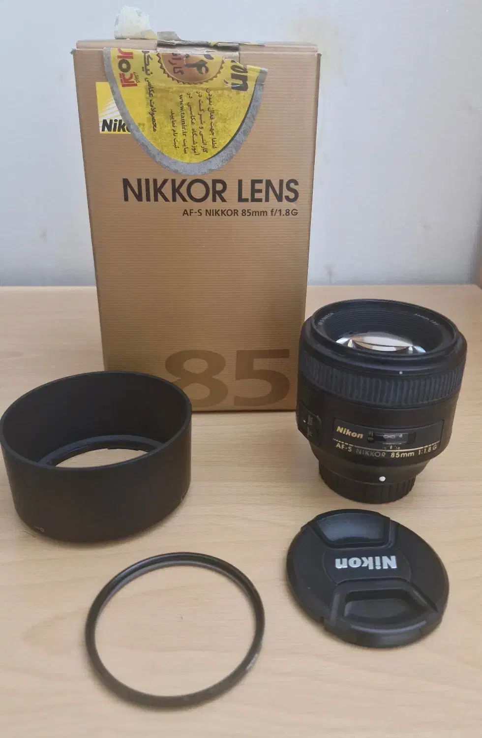 لنز دوربین نیکون مدل 85mm  f1/8|دوربین عکاسی و فیلم‌برداری|تهران, مرزداران|دیوار
