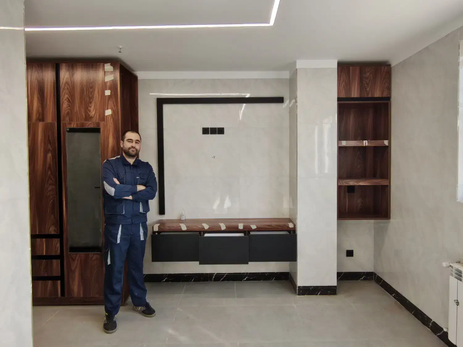 سازنده و نصاب کابینت و کمد دیواری ، اقساط با تخفیف|خدمات پیشه و مهارت|تهران, فتح|دیوار