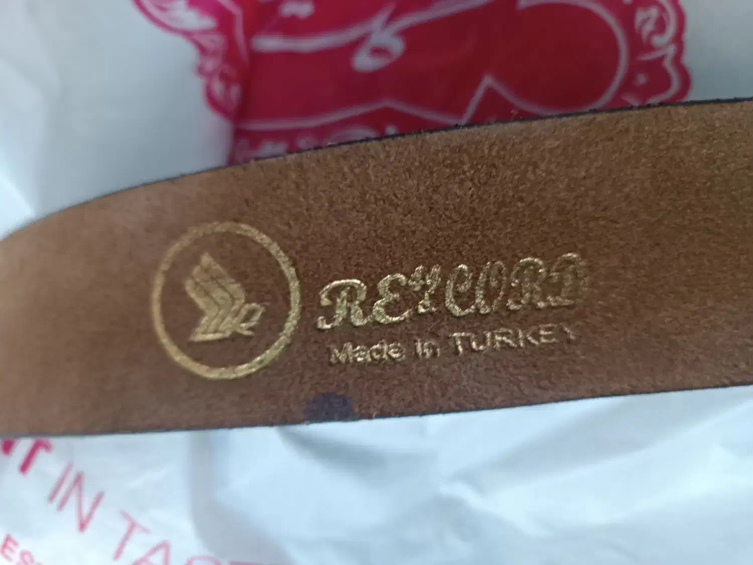 کمربند چرم طبیعی ترک|کیف، کفش، کمربند|مشهد, کوه سنگی|دیوار