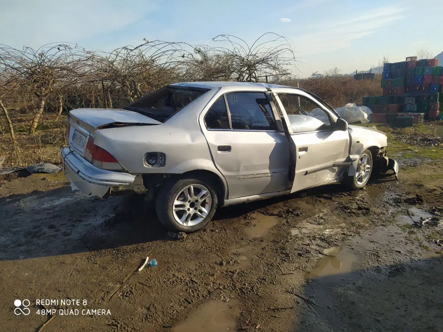 سمند تصادفی|خودرو سواری و وانت|اردبیل, |دیوار