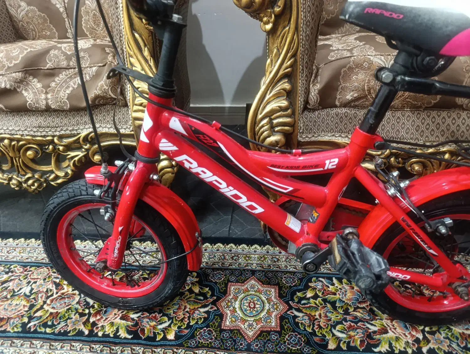 دوچرخه سایز ۱۲|دوچرخه، اسکیت، اسکوتر|خمینی‌شهر, |دیوار