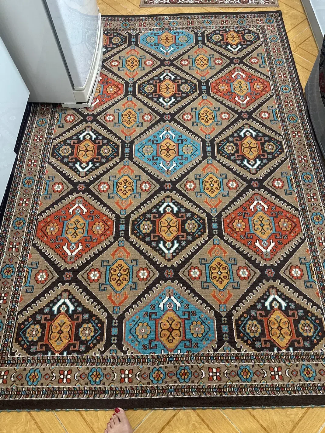 فرش ۱/۵در ۲/۱۵|فرش|نیشابور, گمنام غربی|دیوار