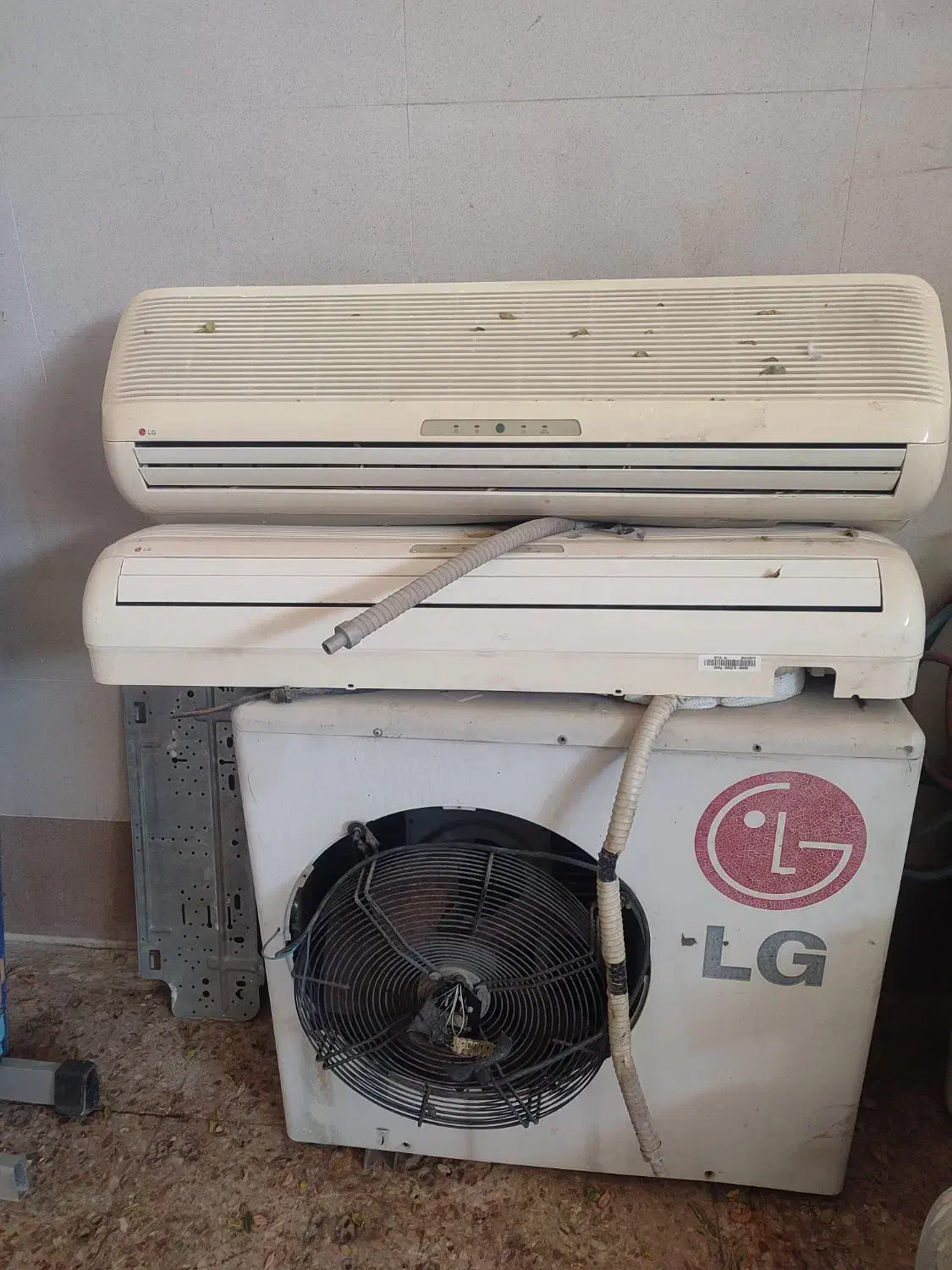 کولر سوخته 36هزار دو پنل|کولر گازی و فنکوئل|اندیمشک, |دیوار