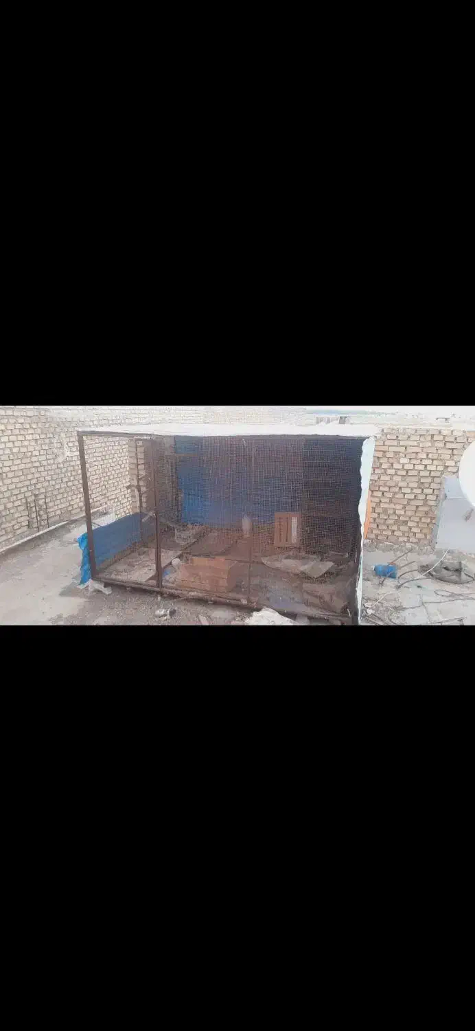 قفس اهنی بزرگ|لوازم جانبی حیوانات|اهواز, پردیس|دیوار