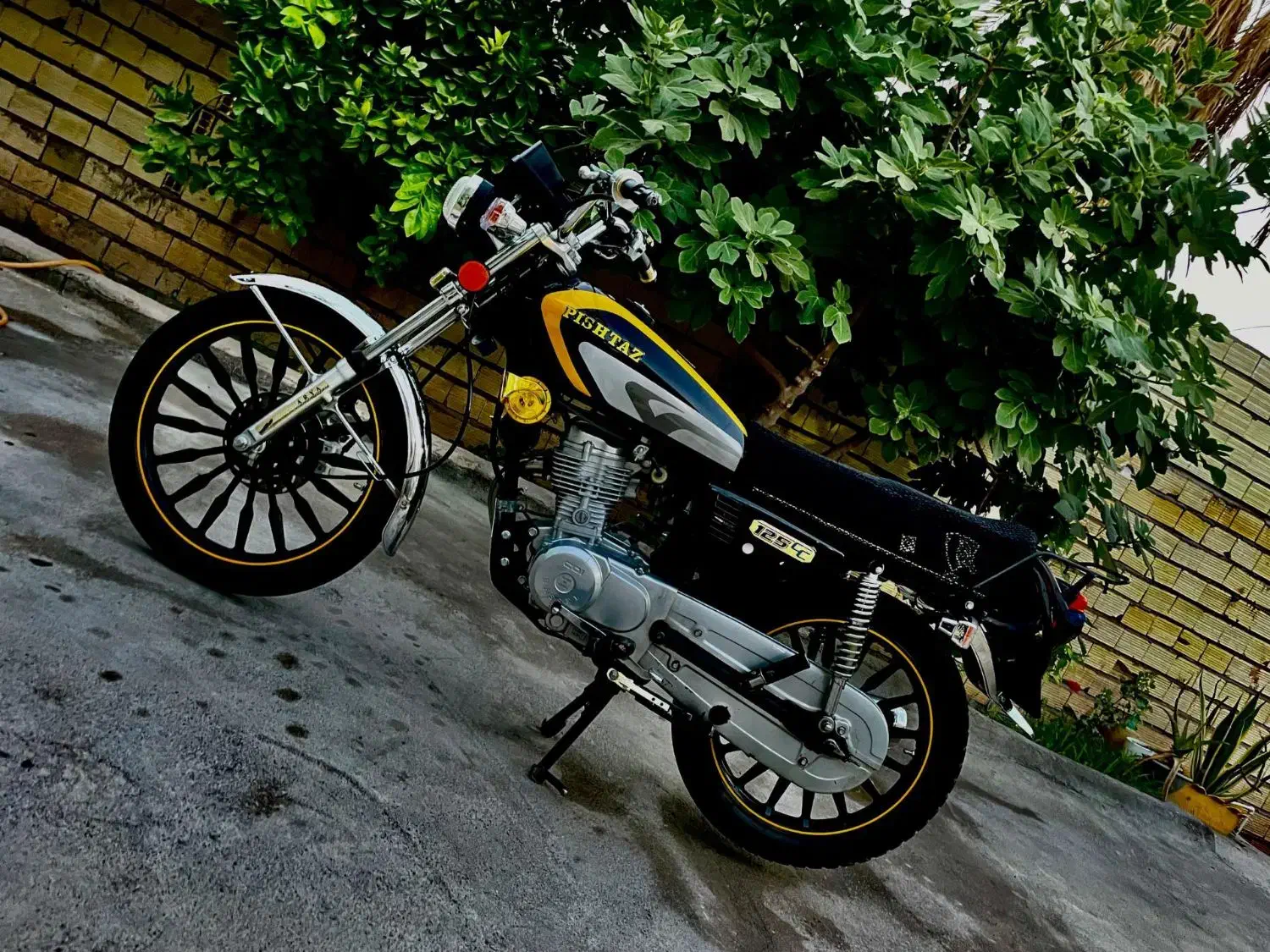 موتور 125 آریا مدل 93|موتورسیکلت|بم, |دیوار