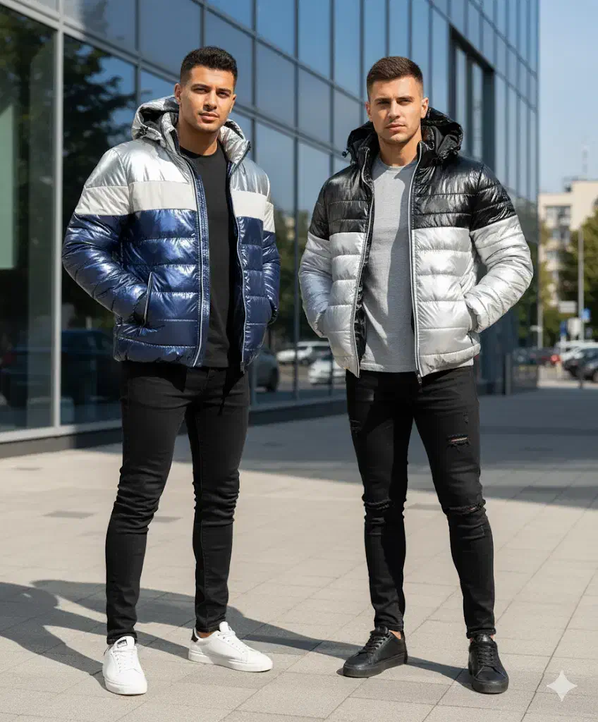 کاپشن سیلیکونی کلاه زیپی بادگیر سویشرت اسپرت|لباس|اصفهان, همت‌آباد|دیوار