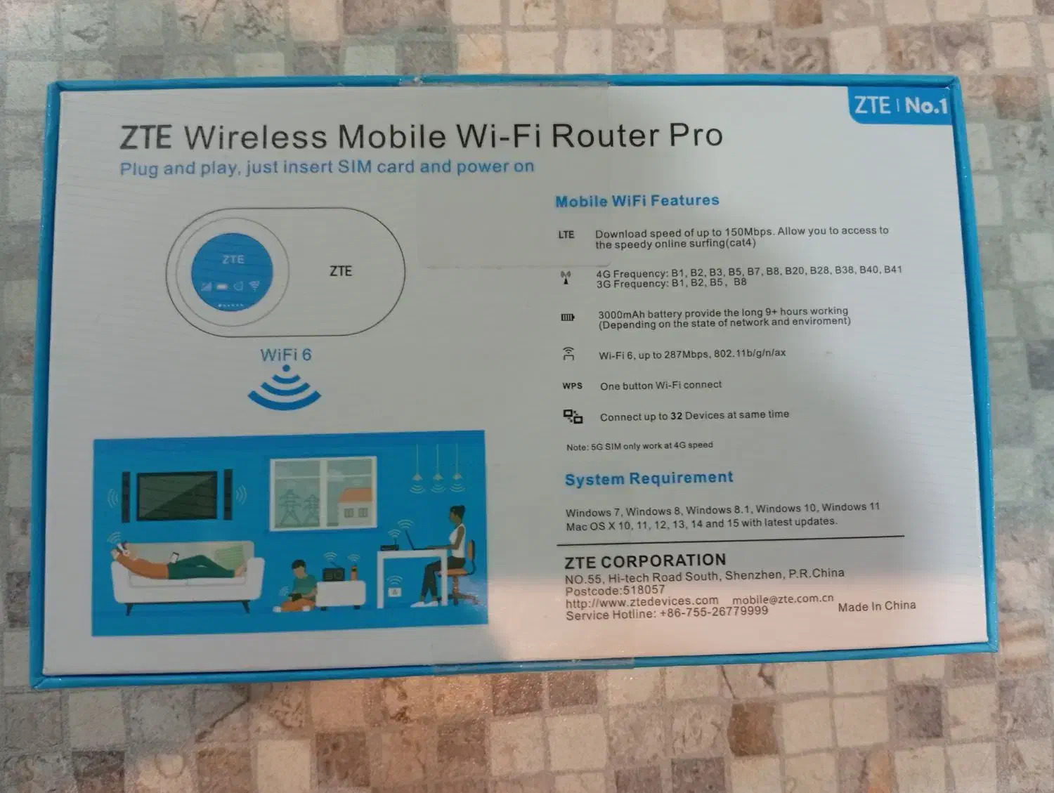 مودم جیبی ZTE مدل U10s pro آکبند|مودم و تجهیزات شبکه|تهران, شمس‌آباد|دیوار