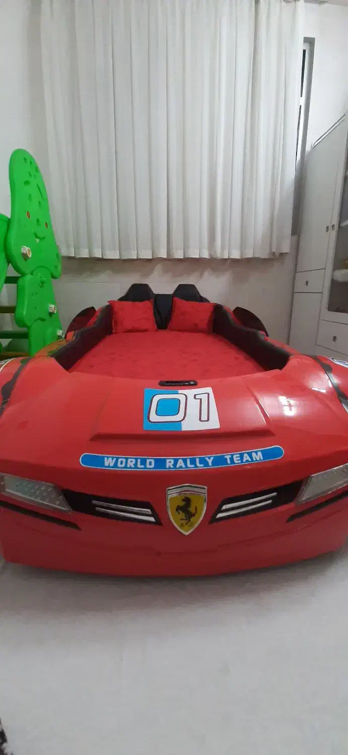 تخت مدل ماشین|تخت و سرویس خواب|قم, باجک یک|دیوار