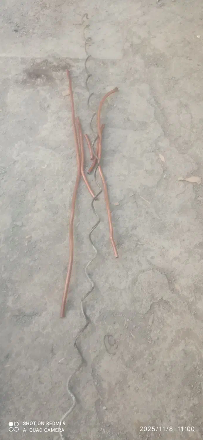 3 متر لوله مس مهر اصل تازه 1 و 2 متر لوآلومینیوم 8|کولر گازی و فن‌کوئل|سنندج, |دیوار