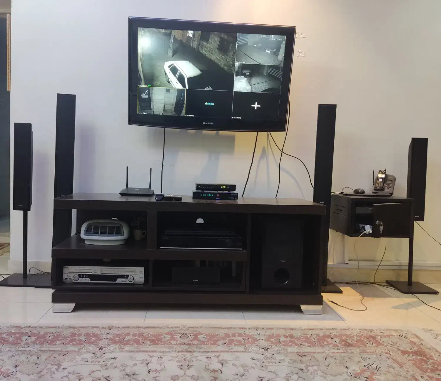 سینمای خانواده ۶ تیکه اصل ژاپن|سیستم صوتی خانگی|کرج, اتحاد|دیوار