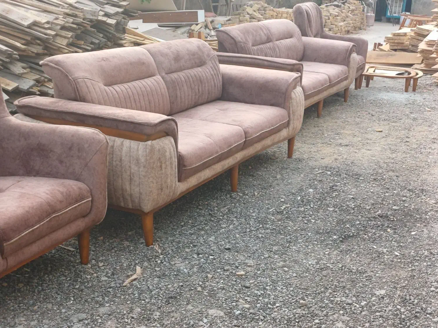 مبل صوفیا*اسفنج ۳۵کیلو۲سال ضمانت کتبی|مبلمان خانگی و میز عسلی|محمدشهر, زیبادشت|دیوار