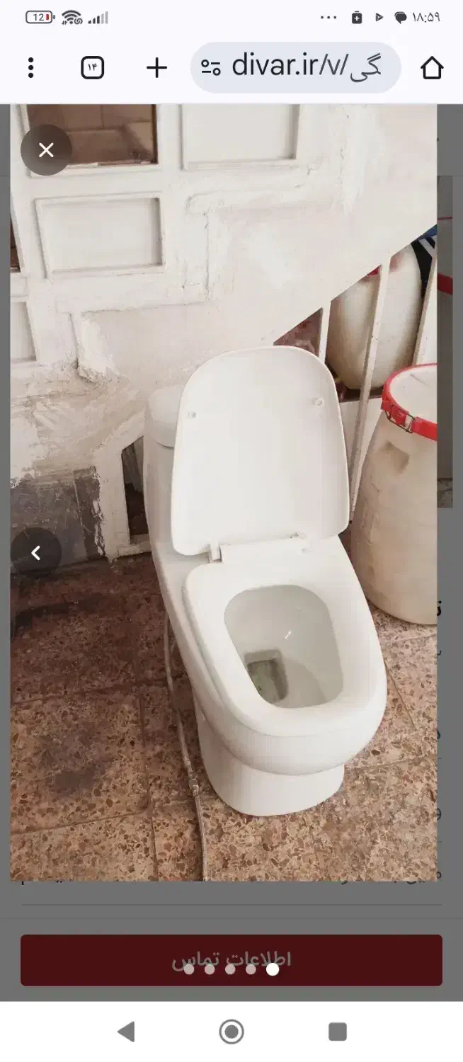 توالت فرنگی برای فروش|لوازم سرویس بهداشتی|خمین, |دیوار