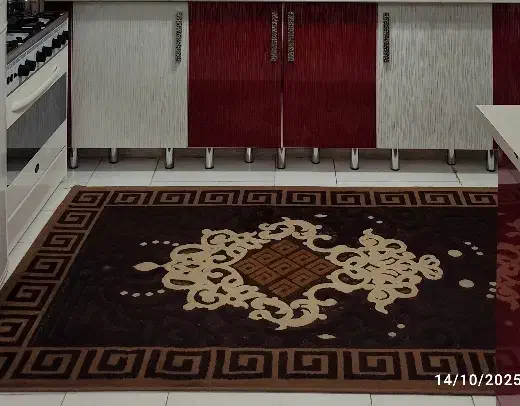 فرش فانتزی کرم قهوه ای|فرش|تهران, بریانک|دیوار