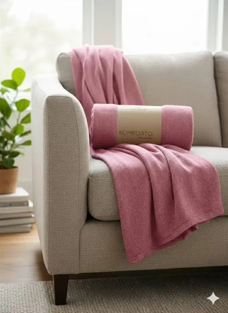 پتو  و شال مبل کامفورد|رختخواب، بالش، پتو|همدان, |دیوار