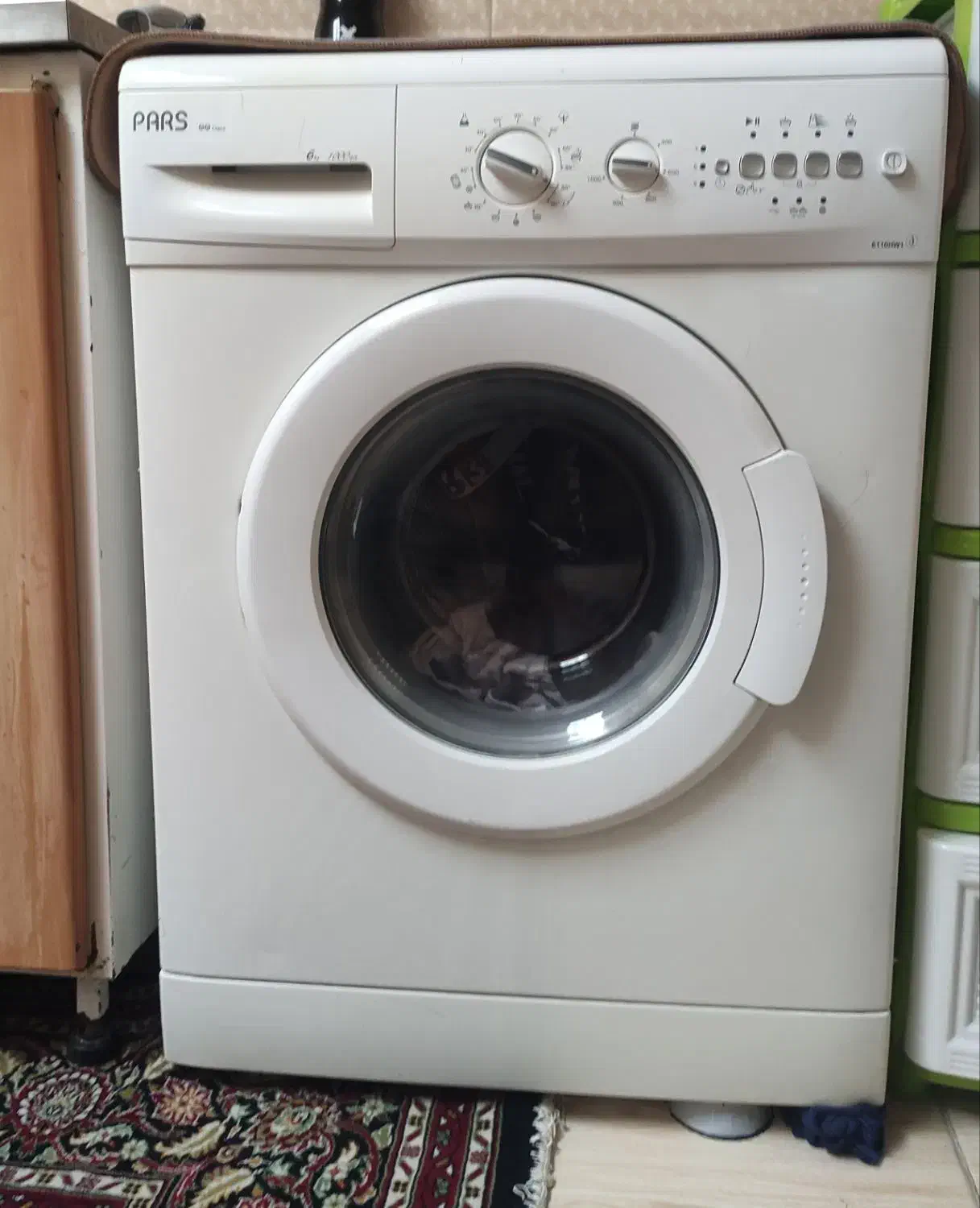 لباسشویی پارس کارکرده|ماشین لباسشویی و خشک‌کن لباس|خوی, |دیوار