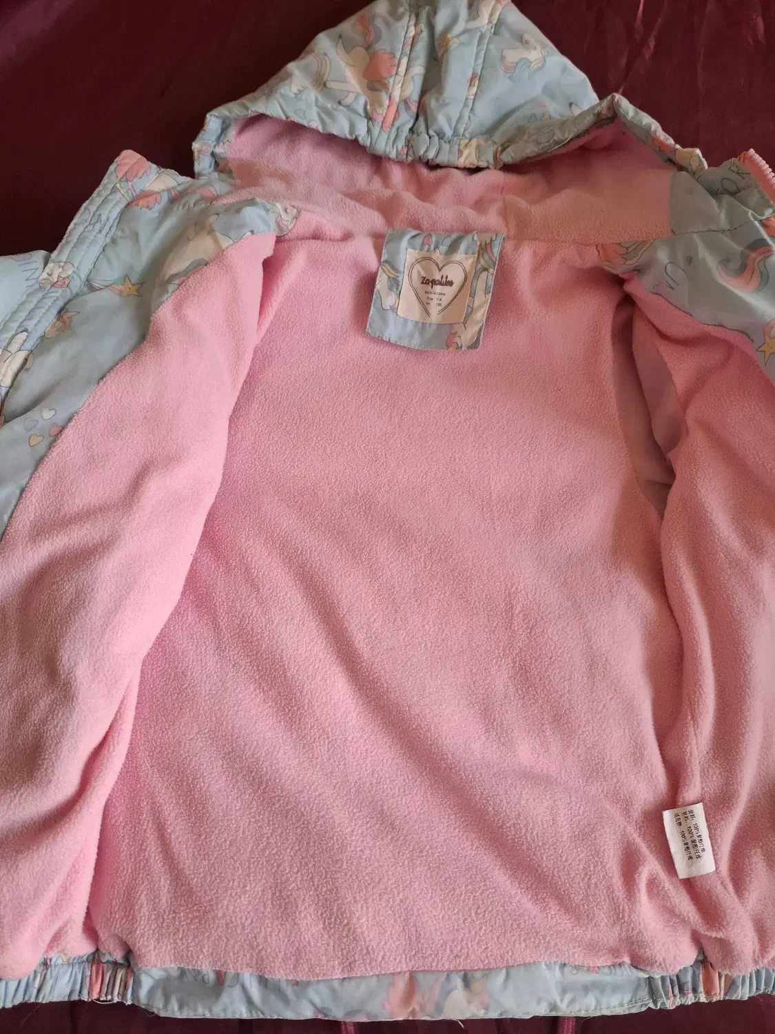 کاپشن وارداتی در حد نو 800هزار تومن|کفش و لباس بچه|ساری, |دیوار