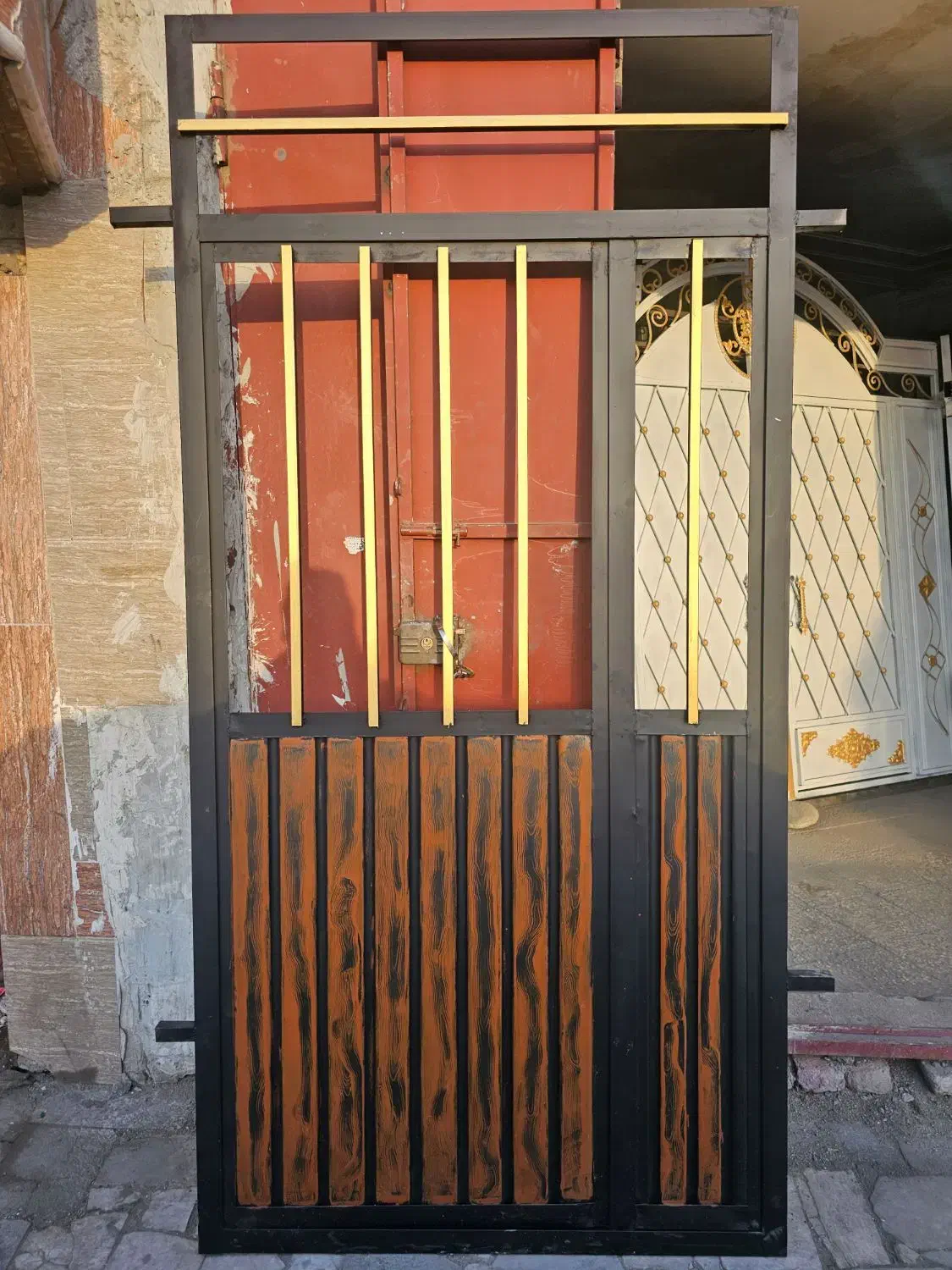 درب اتاق خواب آهنی. درب انباری آهنی و پنجره|مصالح و تجهیزات ساختمان|زاهدان, |دیوار