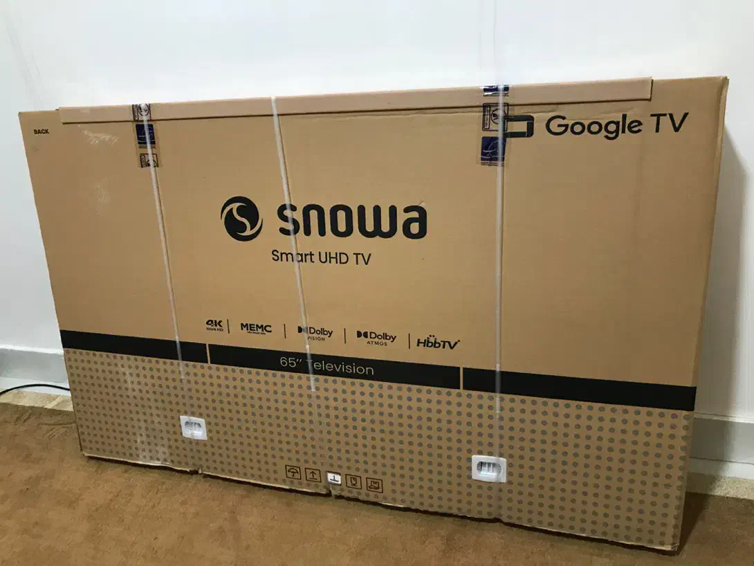 اسنوا 65 اینچ پلمپ صفر|تلویزیون و پروژکتور|دوگنبدان, |دیوار