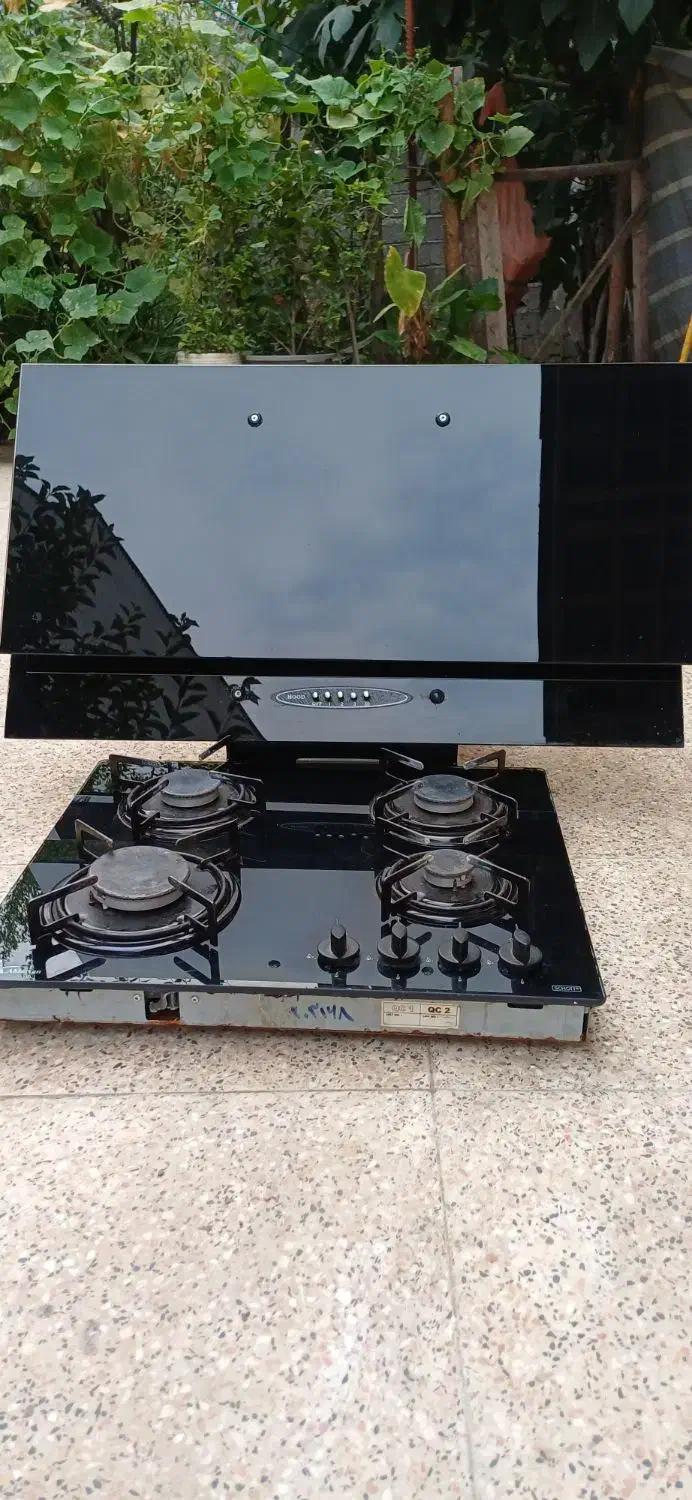 هود و گاز ک سینک|هود|سیاهکل, |دیوار