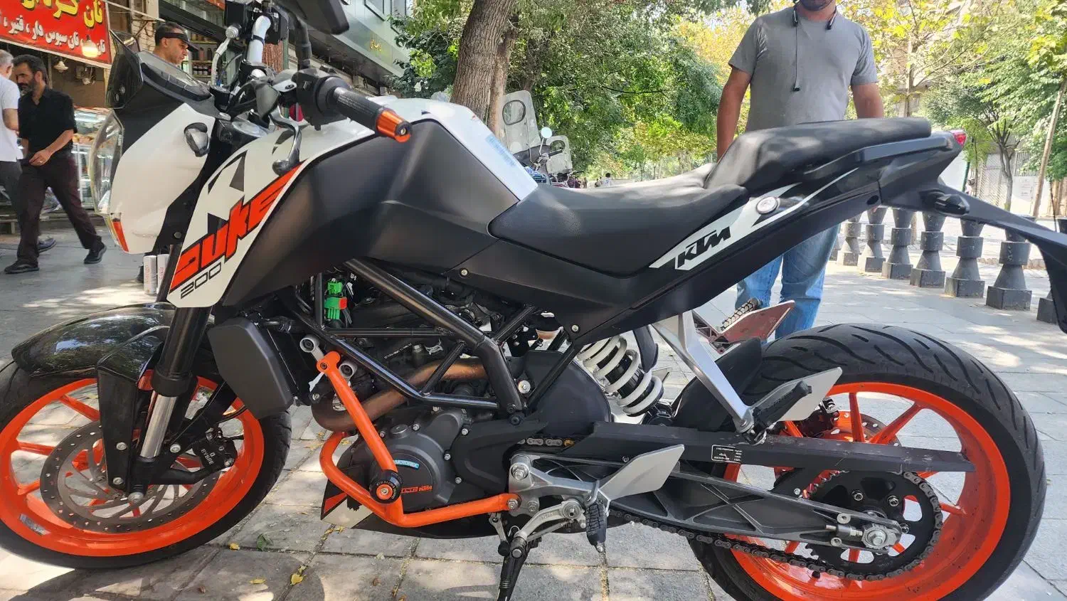 ktmدوک اتریشی 200...کم کار کرد مشابه صفر|موتورسیکلت|تهران, بازار|دیوار