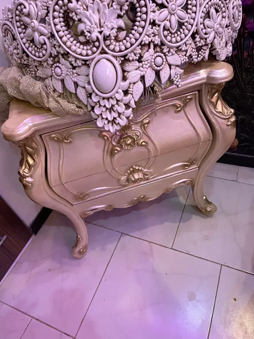 تخت دونفره تمام چوب راش|تخت و سرویس خواب|رباطکریم, رباطکریم|دیوار