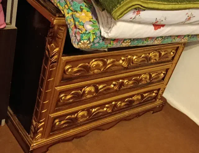 دراور وپاتختی اصل چوب|جاکفشی، کمد، دراور|اردبیل, |دیوار