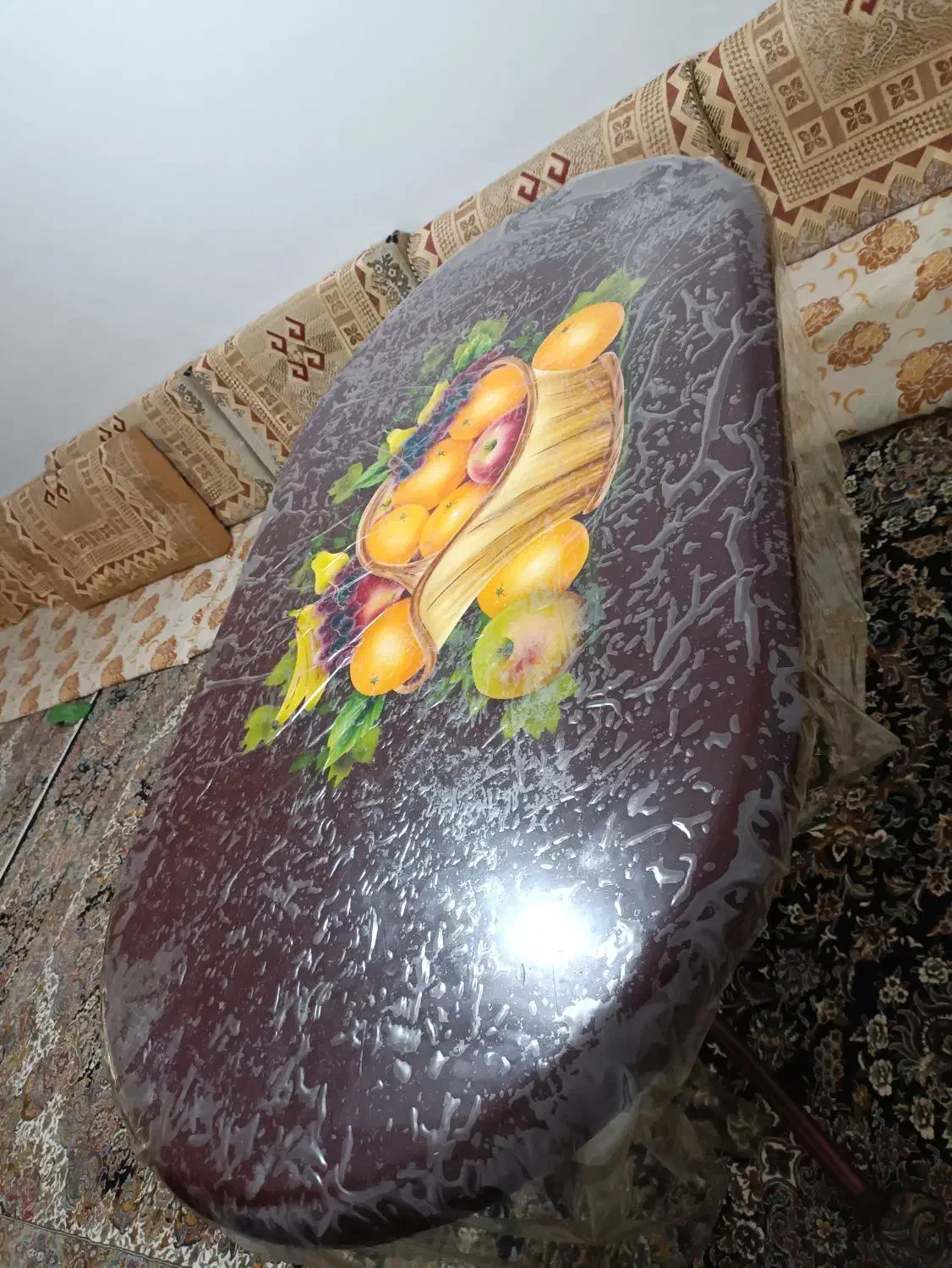 میز ناهار خوری ۶ نفره بزرگ بدون صندلی|میز و صندلی غذاخوری|کیار, |دیوار