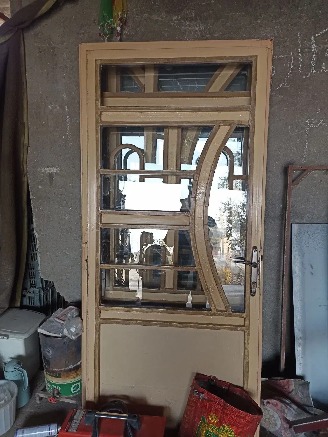 درب آهن بدون عیب|مصالح و تجهیزات ساختمان|مهاباد (آذربایجان غربی), |دیوار