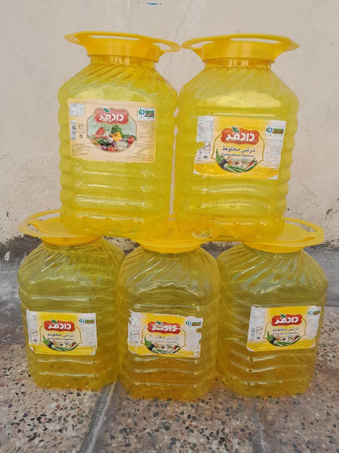 دبه ترشی|ظروف نگهدارنده، پلاستیکی، یک‌بارمصرف|دوگنبدان, |دیوار