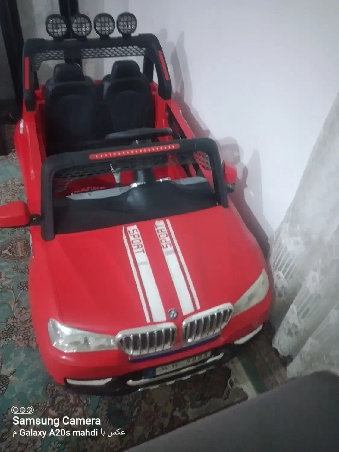 ماشین شارژی درحدآک|اسباب‌‌بازی|گلبهار, شهر جدید گلبهار|دیوار