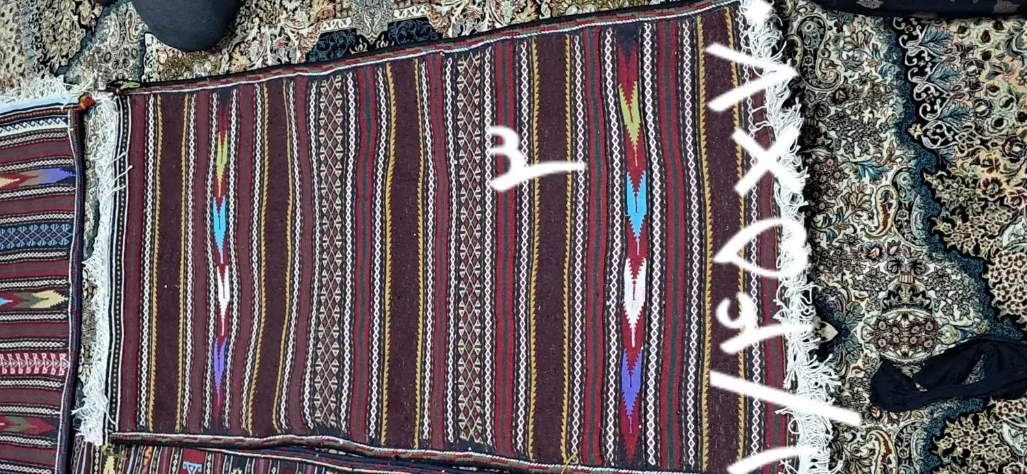 گلیم|گلیم، جاجیم، گبه|قائن, |دیوار