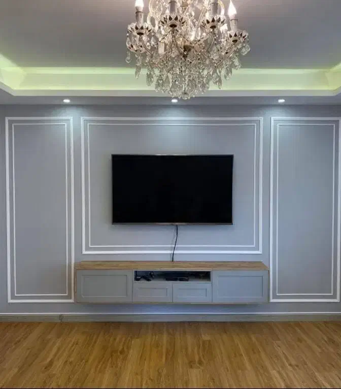 نصاب قاب بندی دیوار .قرنیز.تی وی وال ترمو ماربل|خدمات پیشه و مهارت|اسلام‌شهر, مظفریه|دیوار